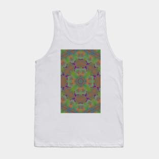 psychedelic dream catcher mandala Tank Top